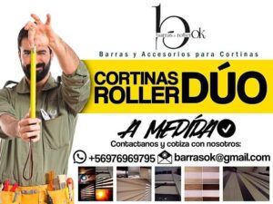 Fabricamos cortinas roller dúo